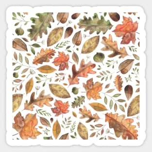 Autumn Leaves Sticker